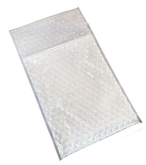 Series 1034 Clear Cushion Pouch, Flap Closure