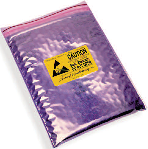 Series 9083 Static Shield Zip Close Cushion Bag